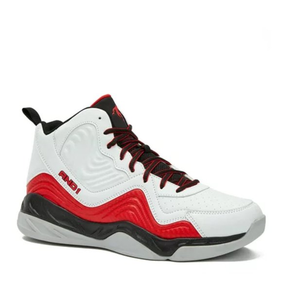 Men's Maverick Basketball High-Top Sneakers - Picture 1 of 5